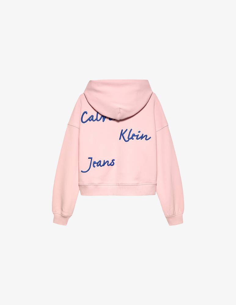 rinascente Calvin Klein Felpa capp micro logo