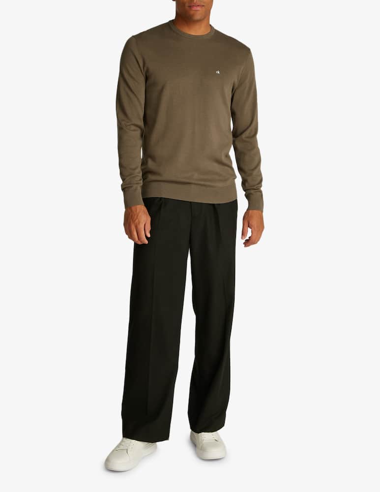 rinascente Calvin Klein Maglia girocollo cotone seta