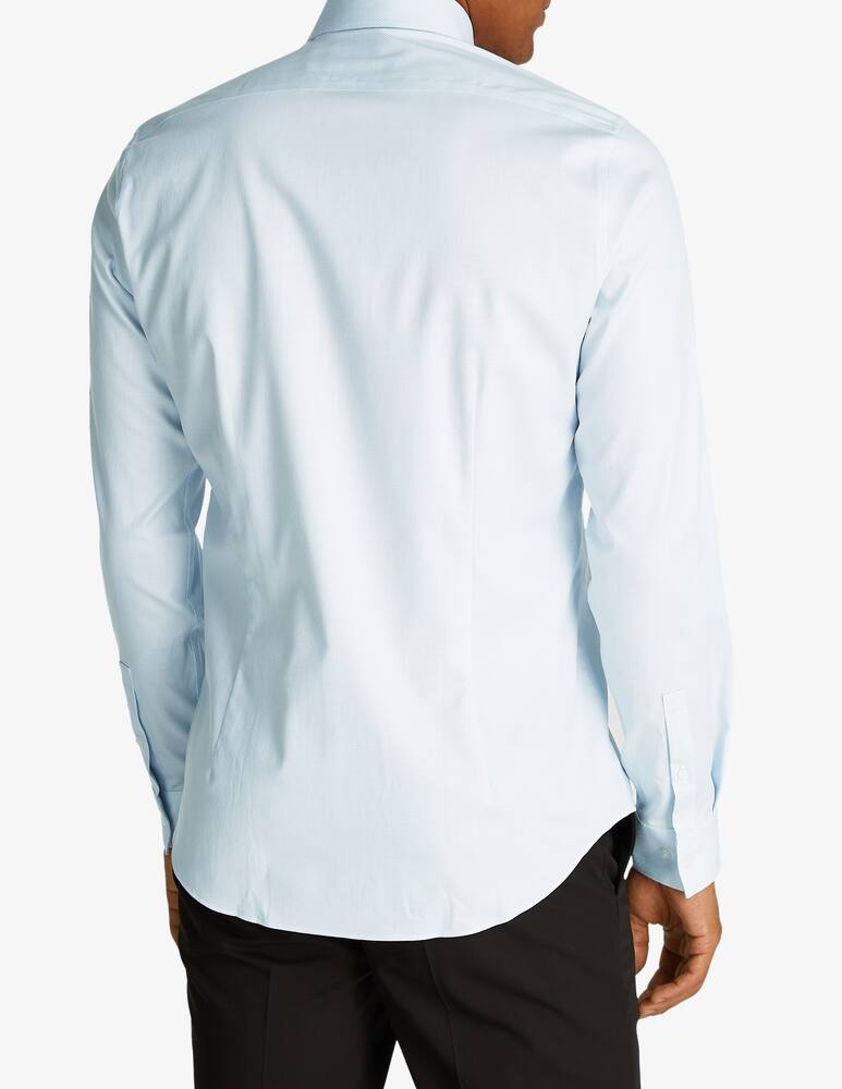 rinascente Calvin Klein Non iron textured shirt