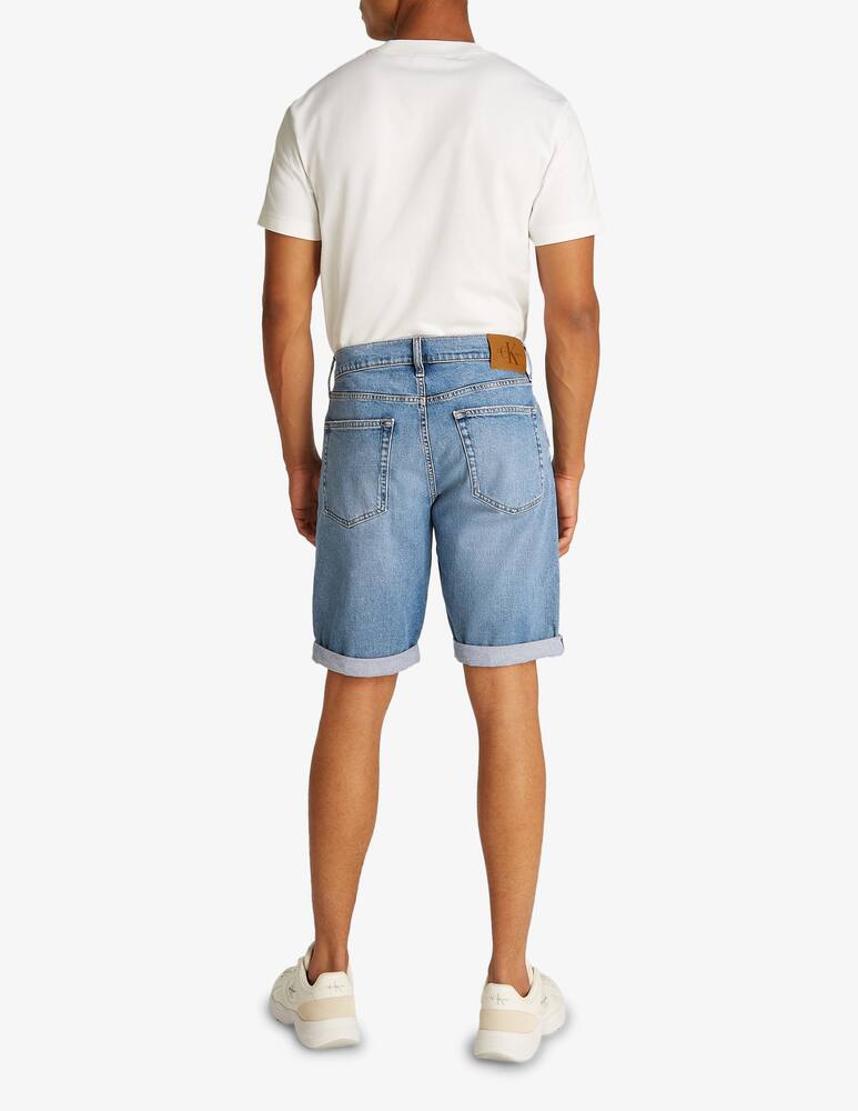 rinascente Calvin Klein Jeans Bermuda denim slim fit lavaggio chiaro