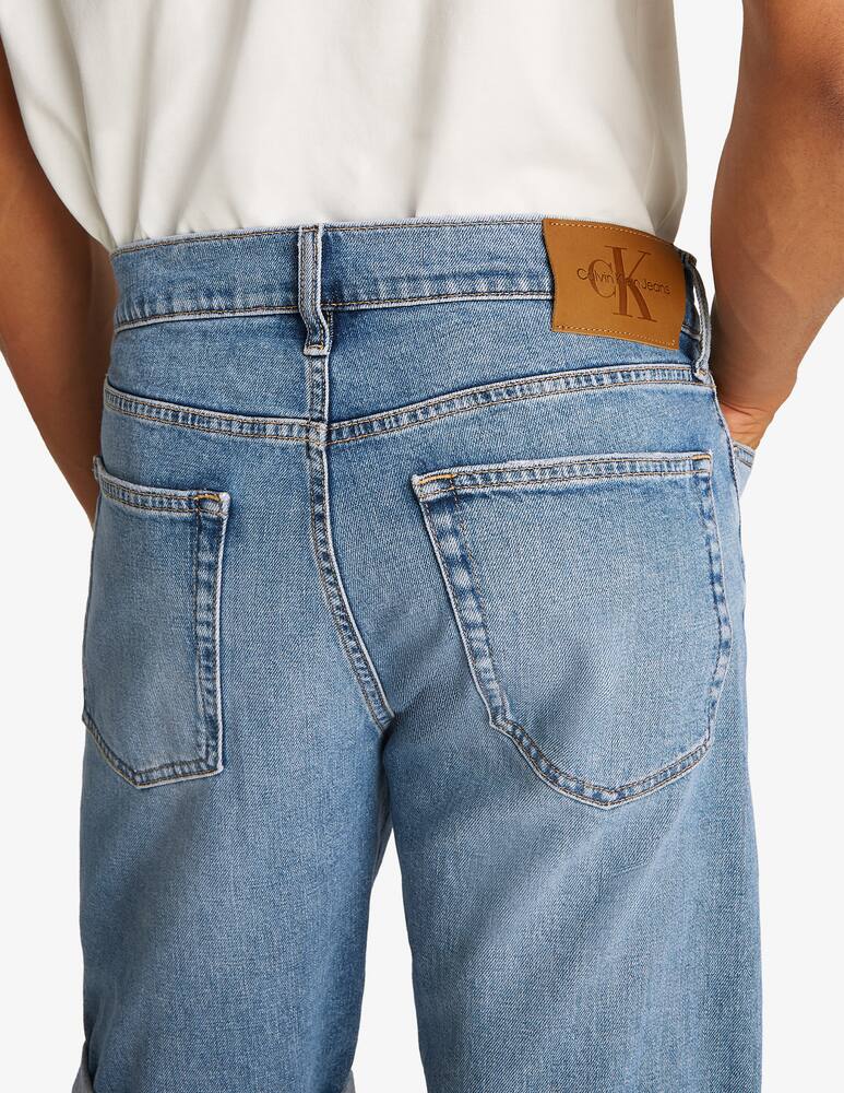 rinascente Calvin Klein Jeans Bermuda denim slim fit lavaggio chiaro