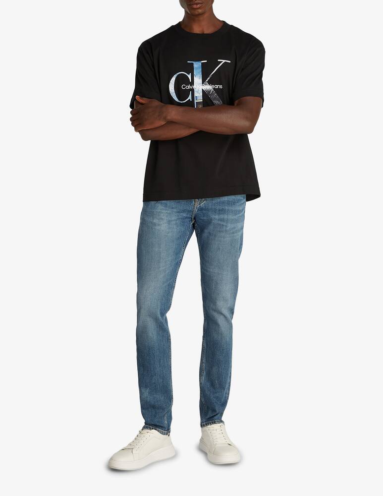 rinascente Calvin Klein Jeans T-shirt monologo con stampa