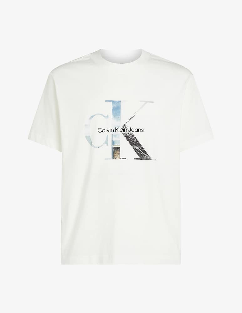 Calvin Klein Jeans T-shirt monologo fotografico - immagine 5 Calvin Klein Jeans T-shirt monologo fotografico - immagine 5