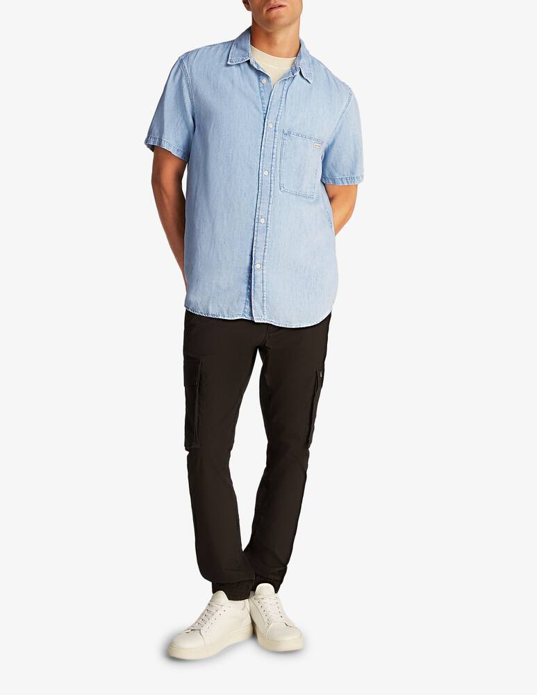 rinascente Calvin Klein Jeans Denim short sleeve shirt