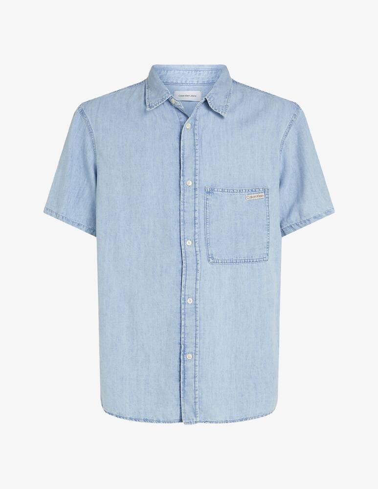 rinascente Calvin Klein Jeans Denim short sleeve shirt