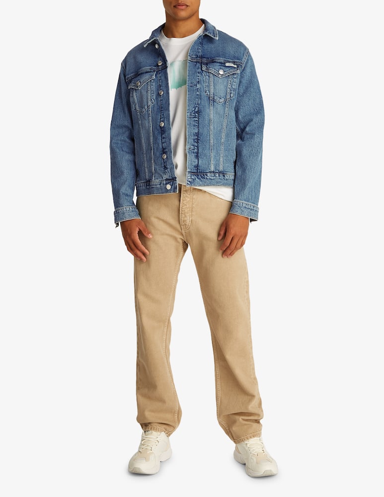 rinascente Calvin Klein Jeans Giacca trucker denim slim fit