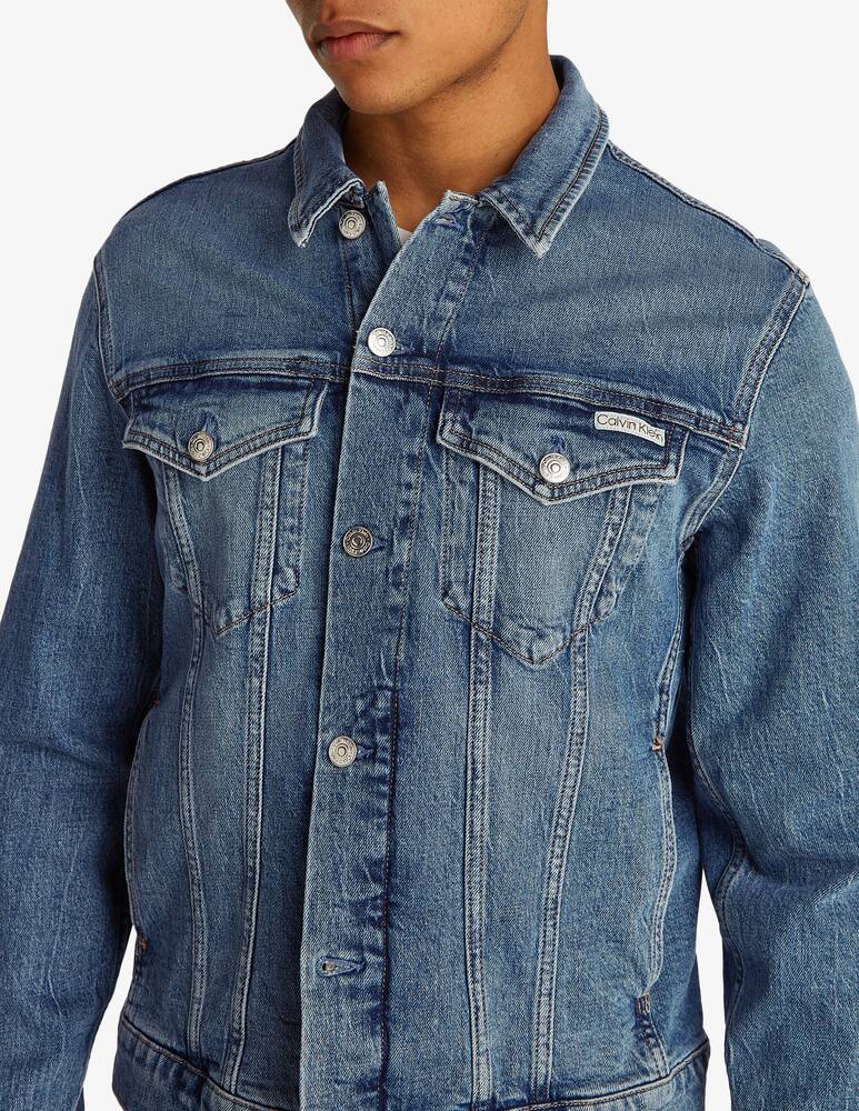 rinascente Calvin Klein Jeans Giacca trucker denim slim fit
