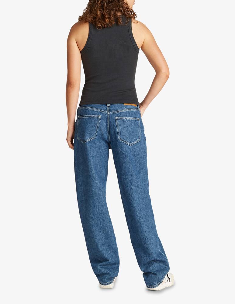 rinascente Calvin Klein Jeans Top cotone a costine con logo