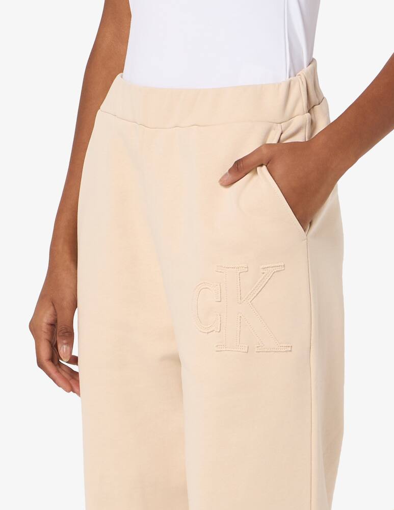 rinascente Calvin Klein Jeans Pantaloni jogger applique CK