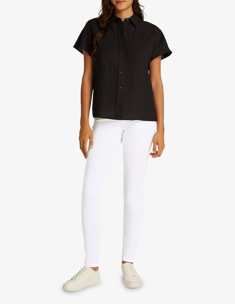 Calvin Klein Jeans Jeans skinny a vita media - immagine 2