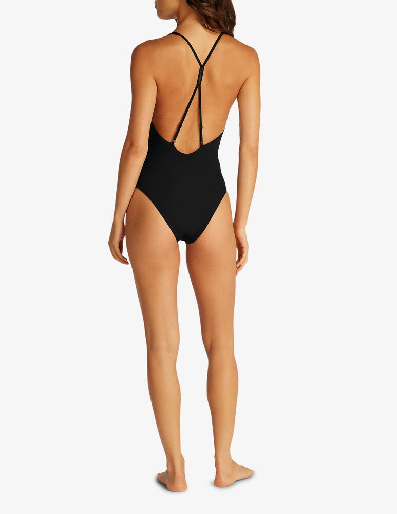 rinascente Calvin Klein Plunge one piece swimsuit