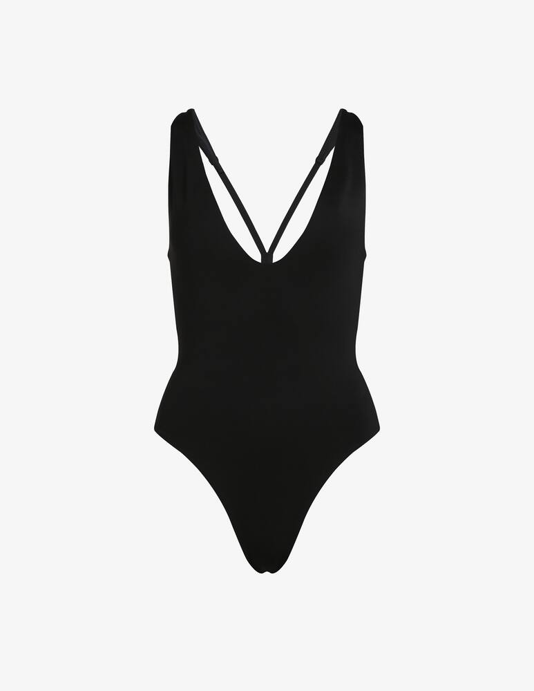 rinascente Calvin Klein Plunge one piece swimsuit