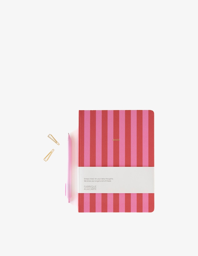 rinascente A-Journal Fabrique Notebook Stripes