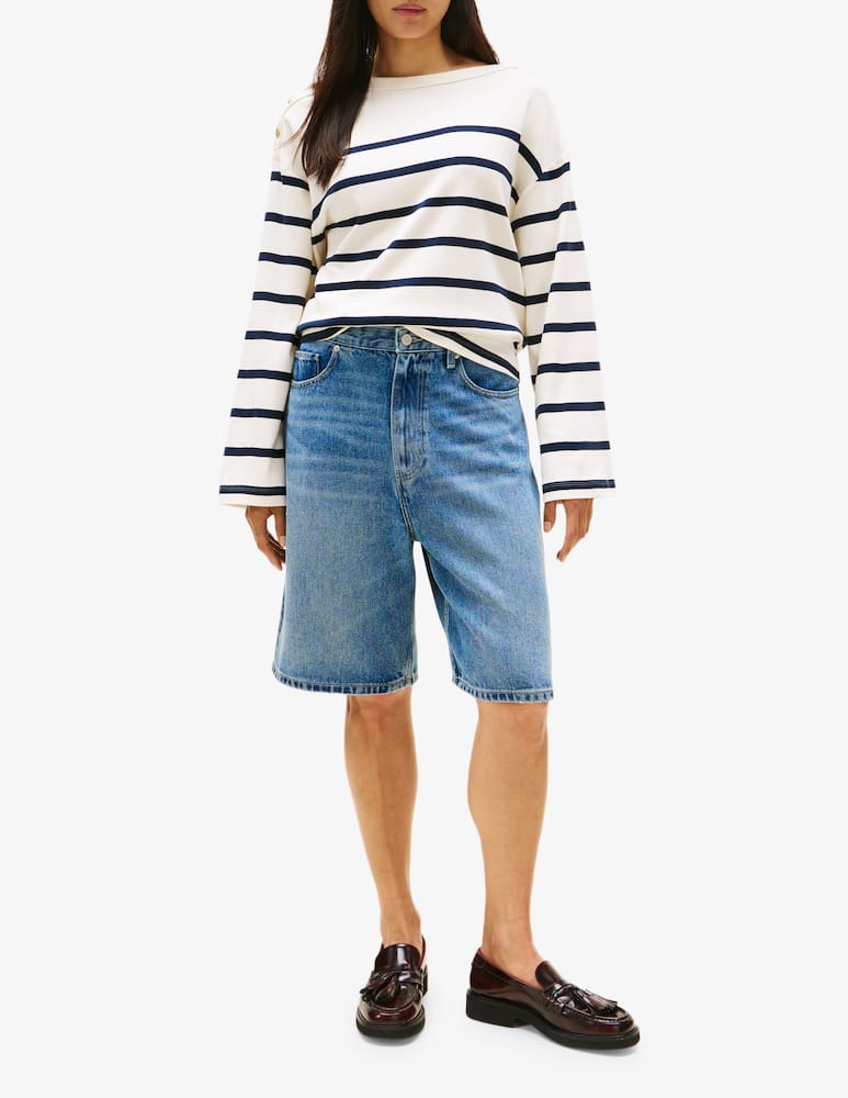 rinascente Tommy Hilfiger Maglia rigata con bottoni