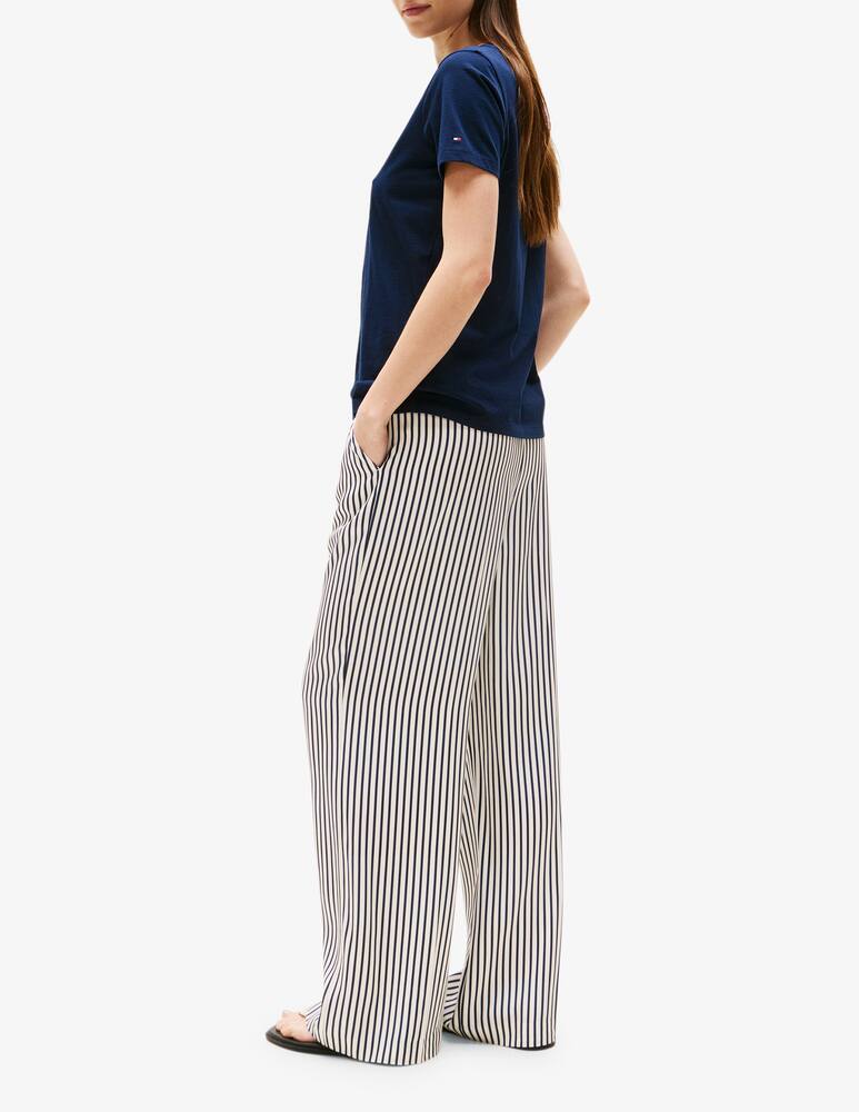 rinascente Tommy Hilfiger T-shirt logo ricamato