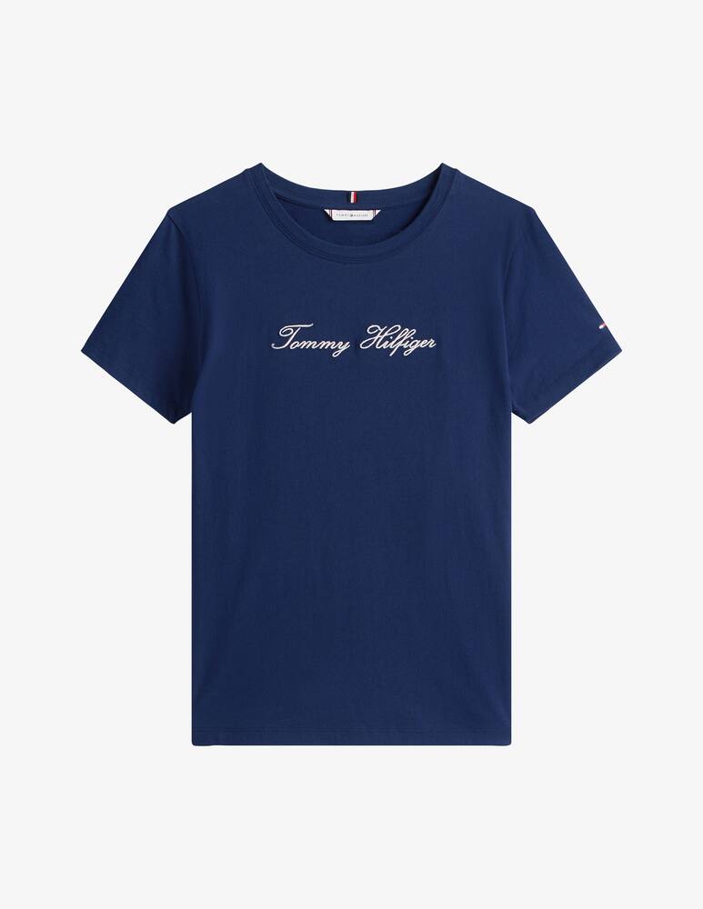 rinascente Tommy Hilfiger T-shirt logo ricamato