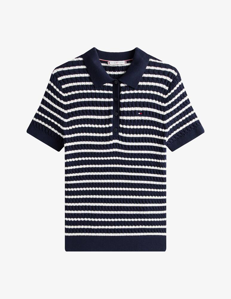 rinascente Tommy Hilfiger Polo maglia rigata