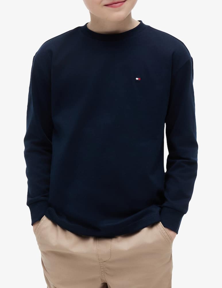 Tommy Hilfiger T-shirt essential a maniche lunghe - immagine 2 Tommy Hilfiger T-shirt essential a maniche lunghe - immagine 2
