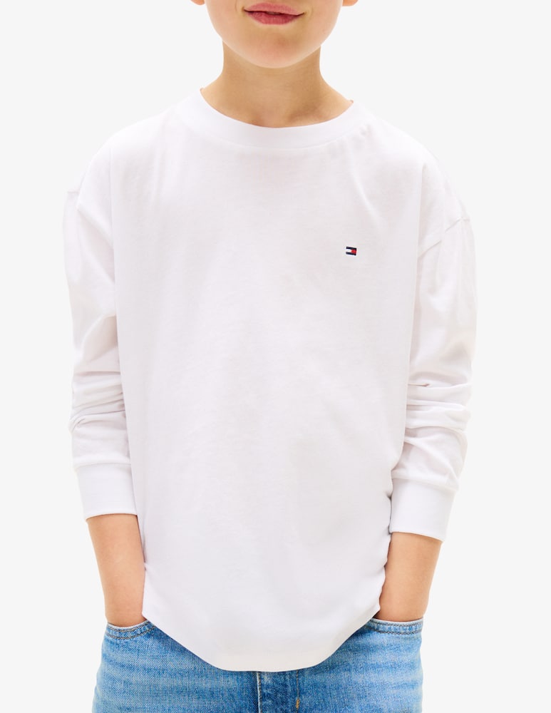 Tommy Hilfiger T-shirt a maniche lunghe Essential - immagine 2 Tommy Hilfiger T-shirt a maniche lunghe Essential - immagine 2