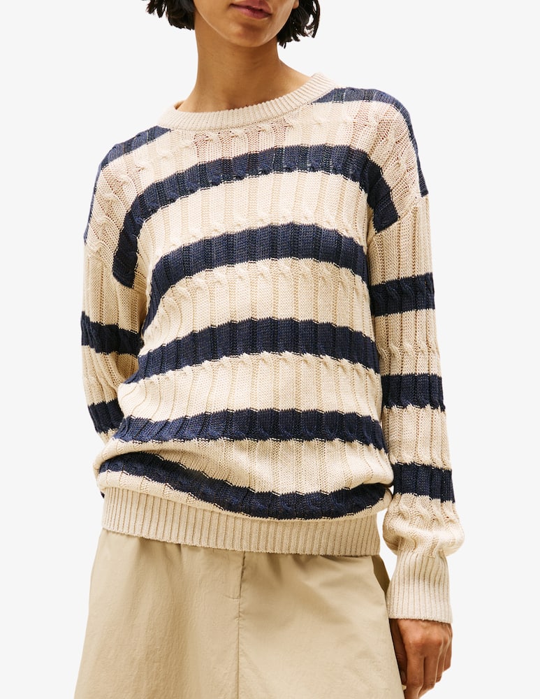 Tommy Hilfiger Cable stripe jumper - picture 1