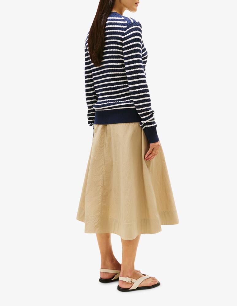 rinascente Tommy Hilfiger Striped cable knit jumper