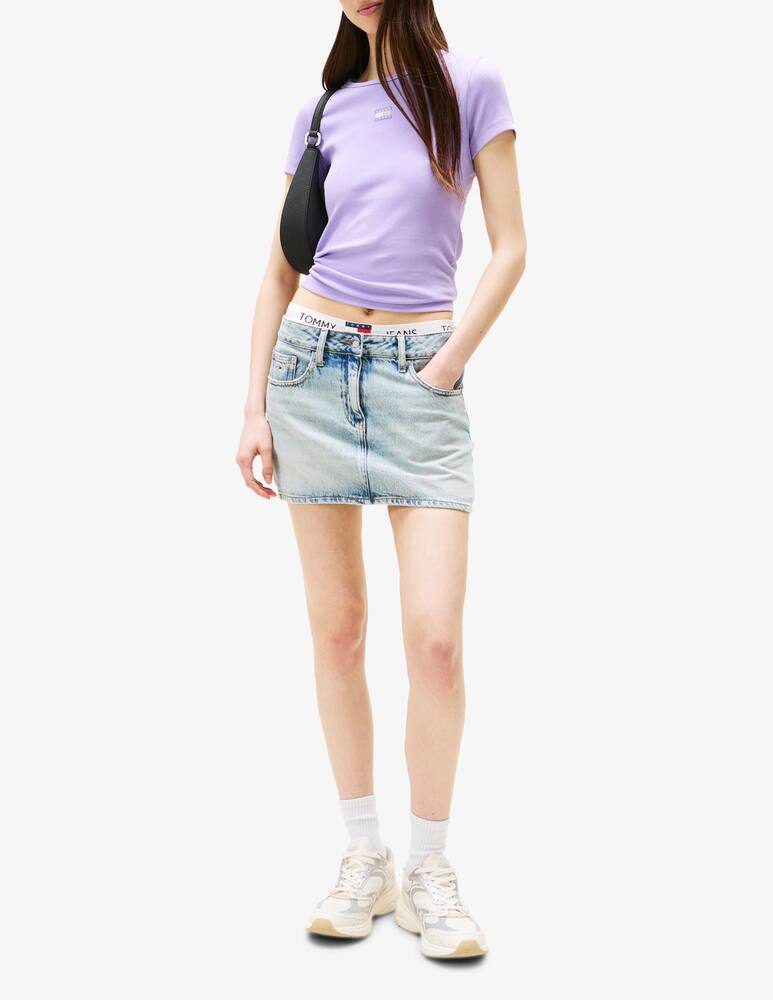 rinascente Tommy Jeans T-shirt slim con logo