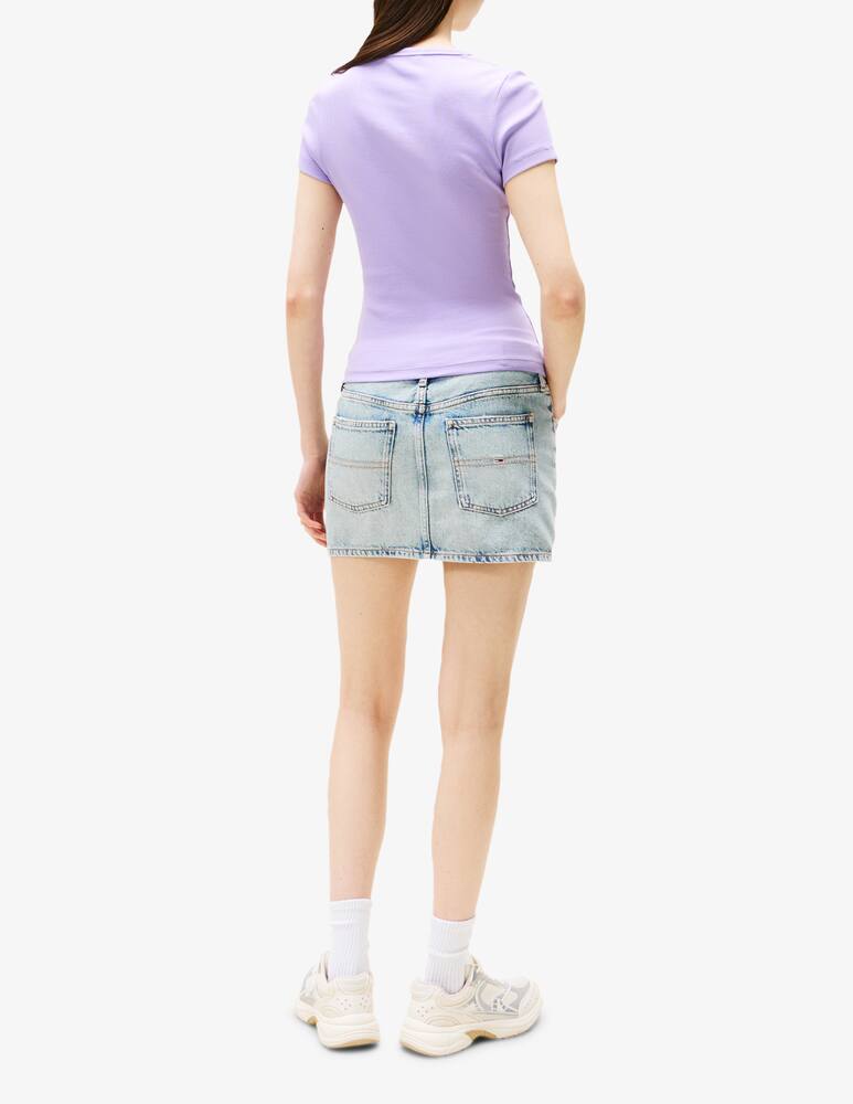 rinascente Tommy Jeans T-shirt slim con logo