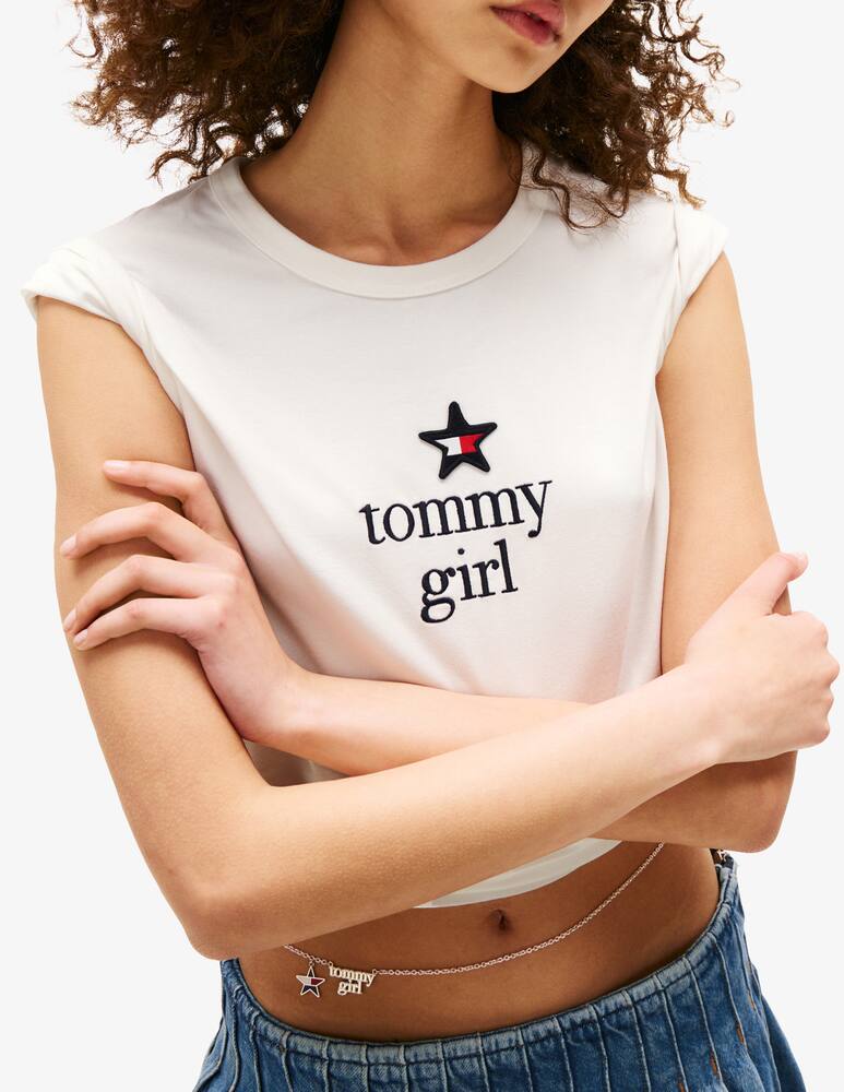 rinascente Tommy Jeans Tommy girl graphic t-shirt