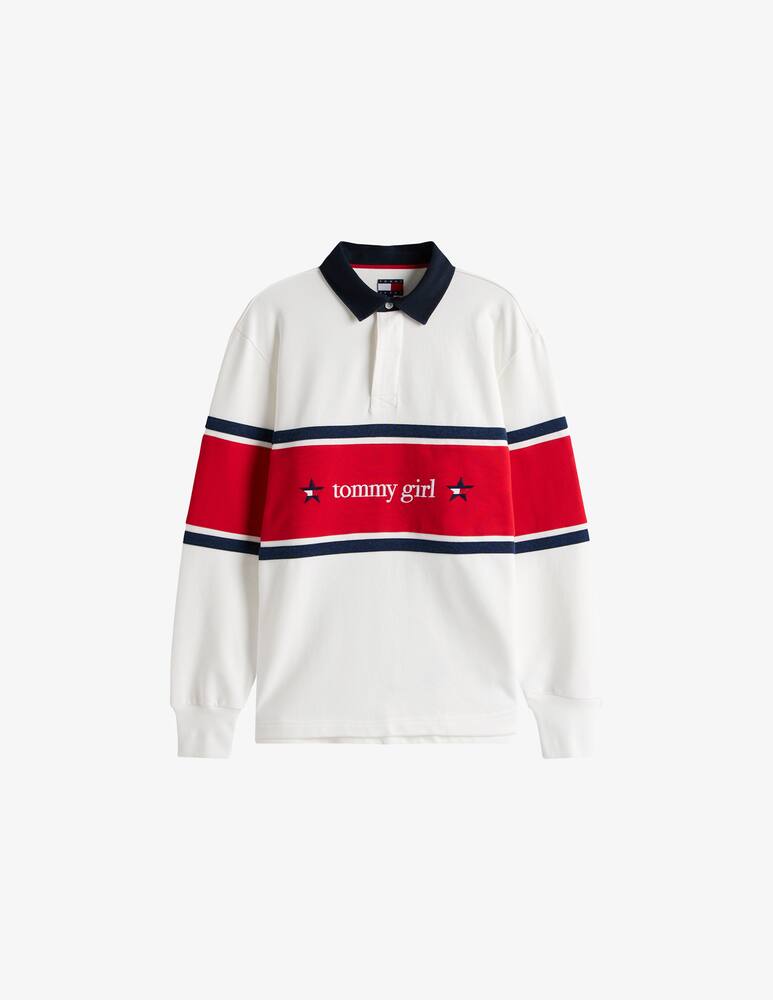 rinascente Tommy Jeans Rugby cotton polo shirt