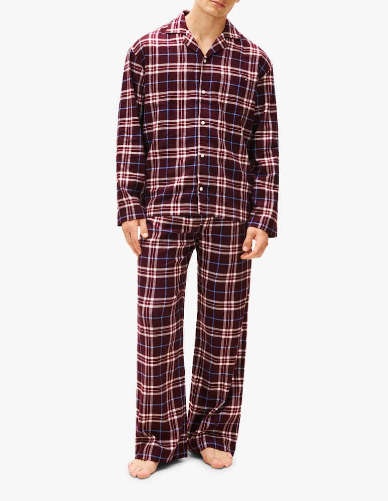 rinascente Tommy Hilfiger Plaid flannel pj set