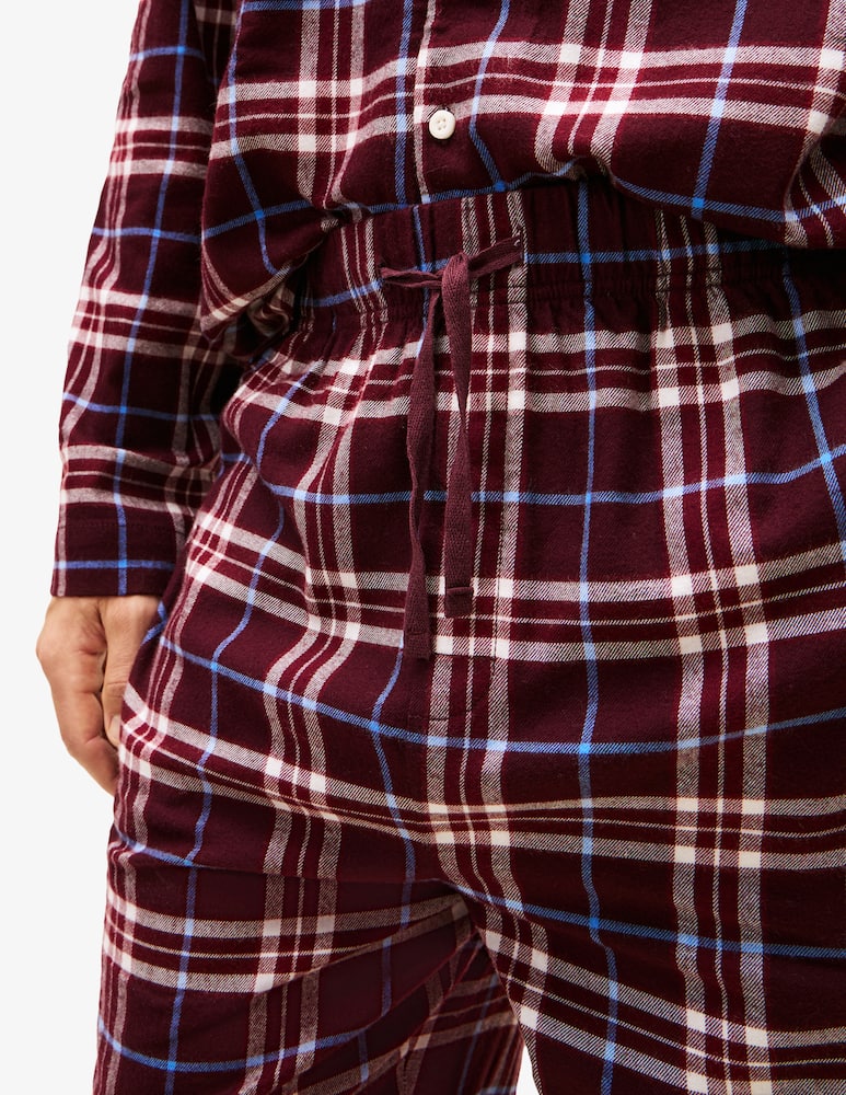 rinascente Tommy Hilfiger Plaid flannel pj set