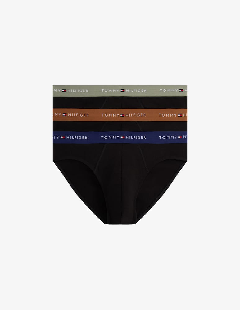 Tommy Hilfiger Slip cotone 3 pack Signature - immagine 1 Tommy Hilfiger Slip cotone 3 pack Signature - immagine 1