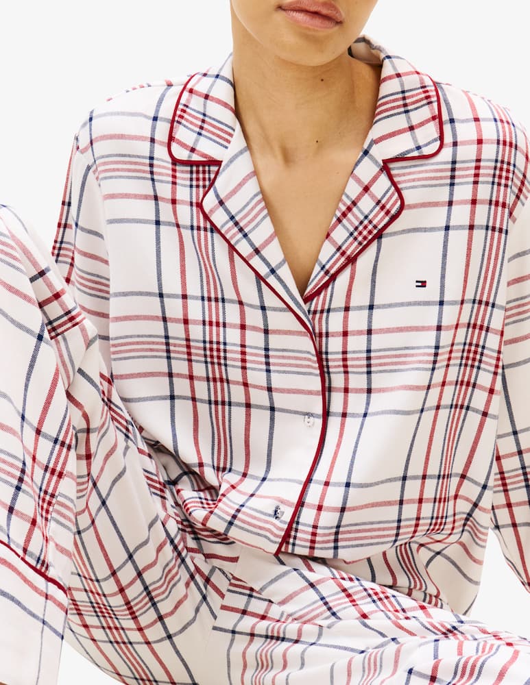 rinascente Tommy Hilfiger Plaid flannel pyjamas