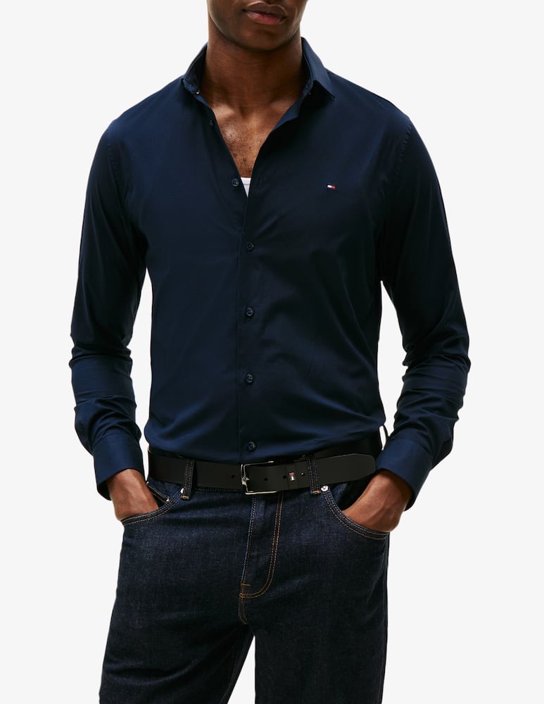 Tommy Hilfiger Poplin slim-fit shirt - picture 1 Tommy Hilfiger Poplin slim-fit shirt - picture 1