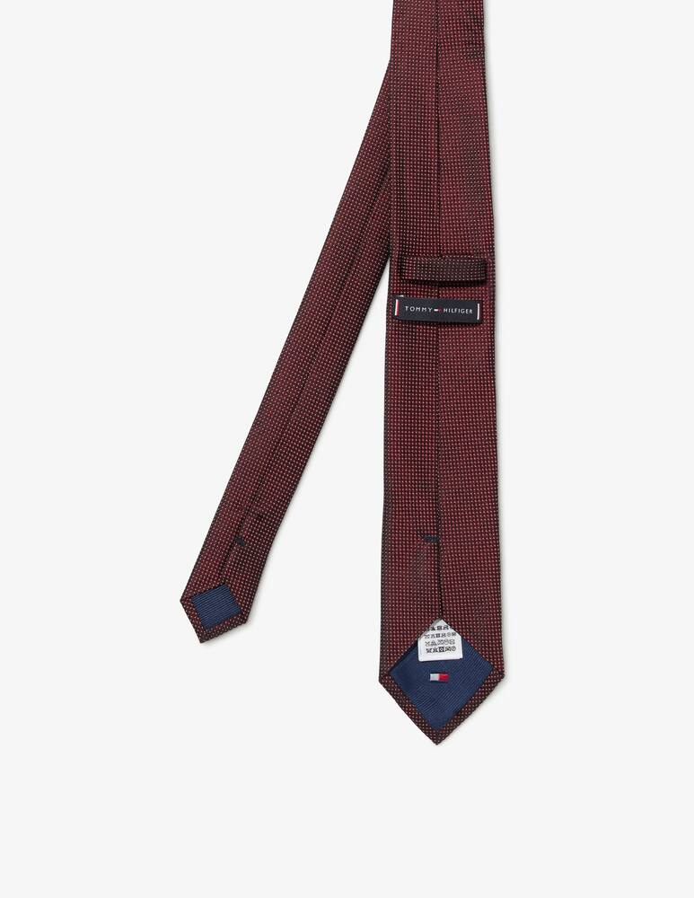 Tommy Hilfiger Cravatta micro texture - immagine 2 Tommy Hilfiger Cravatta micro texture - immagine 2