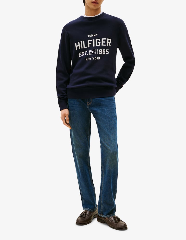 rinascente Tommy Hilfiger Cotton logo crewneck jumper