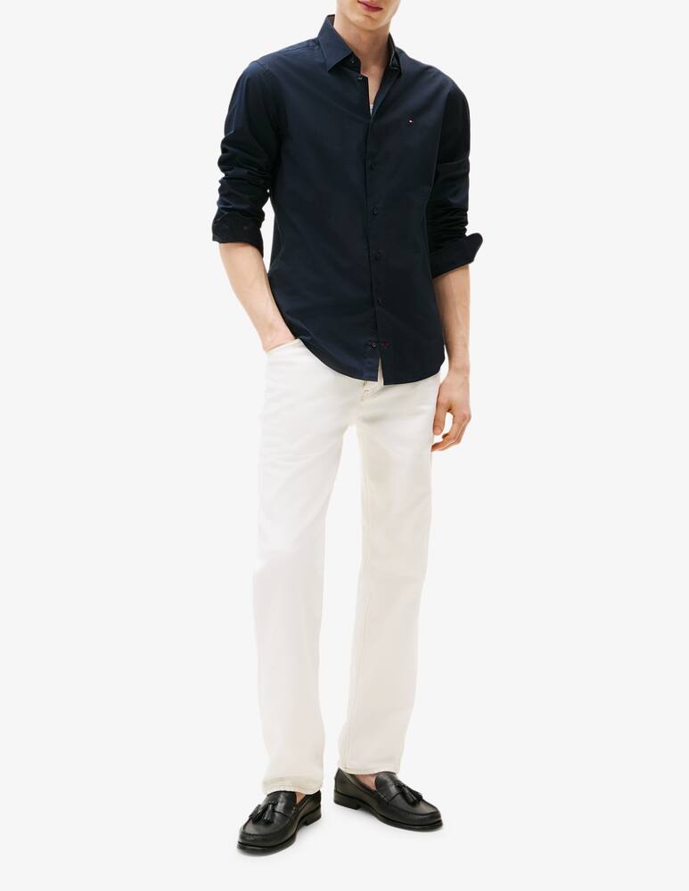 rinascente Tommy Hilfiger Camicia popeline collo contrasto