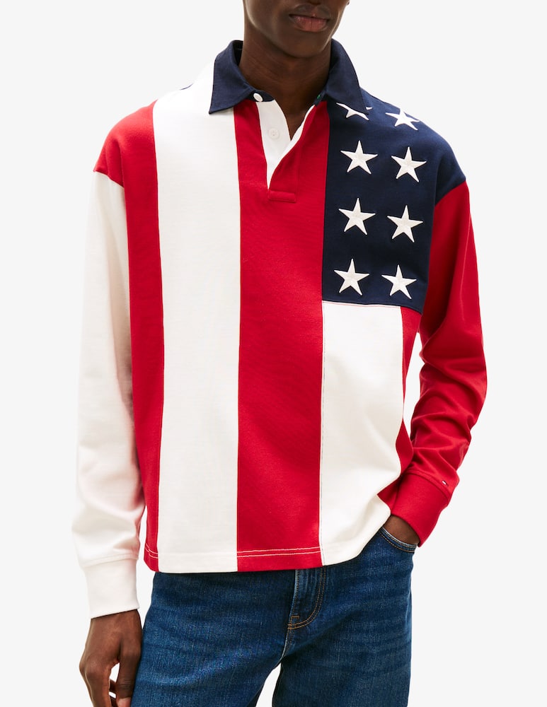 rinascente Tommy Hilfiger Polo manica lunga America