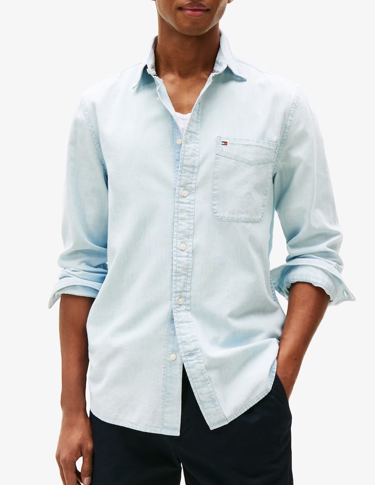 rinascente Tommy Hilfiger Camicia chambray lunga