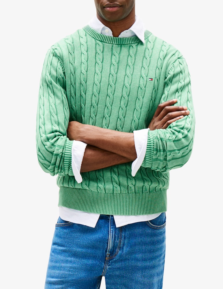 Tommy Hilfiger Maglione trecce cotone - immagine 1 Tommy Hilfiger Maglione trecce cotone - immagine 1