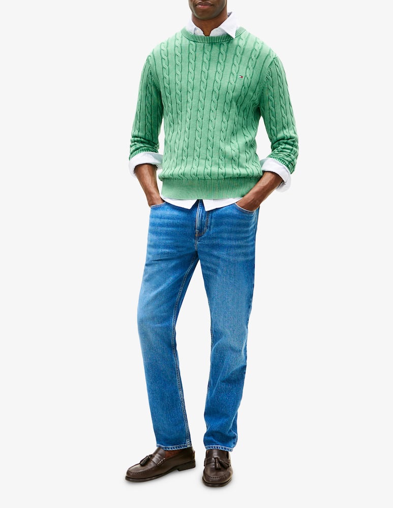 Tommy Hilfiger Maglione trecce cotone - immagine 2 Tommy Hilfiger Maglione trecce cotone - immagine 2