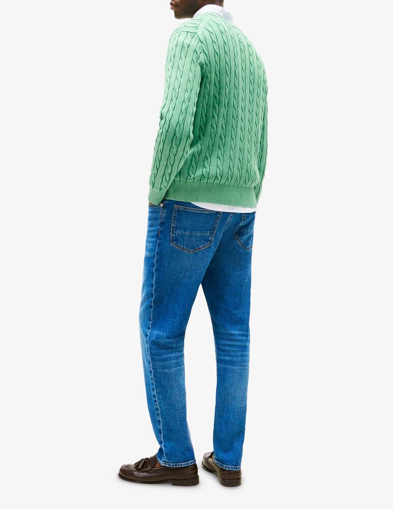 Tommy Hilfiger Maglione trecce cotone - immagine 3 Tommy Hilfiger Maglione trecce cotone - immagine 3
