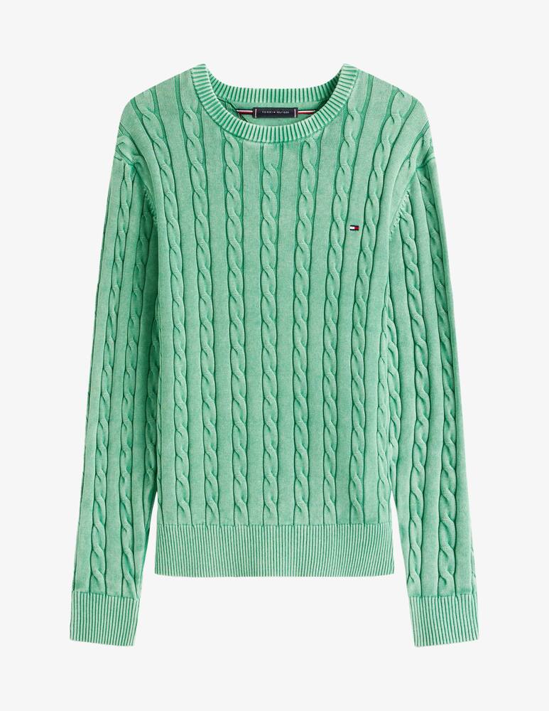 Tommy Hilfiger Maglione trecce cotone - immagine 4 Tommy Hilfiger Maglione trecce cotone - immagine 4
