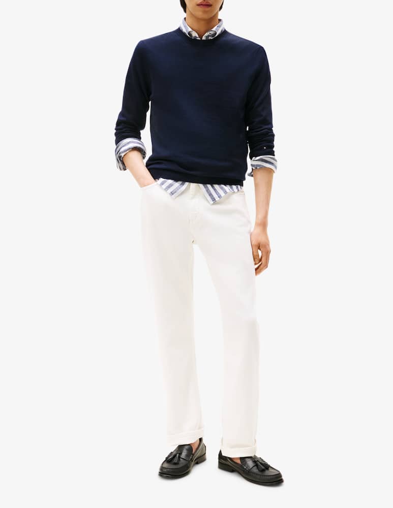 Tommy Hilfiger Merino crewneck jumper - picture 2 Tommy Hilfiger Merino crewneck jumper - picture 2