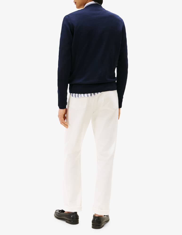 Tommy Hilfiger Merino crewneck jumper - picture 3 Tommy Hilfiger Merino crewneck jumper - picture 3