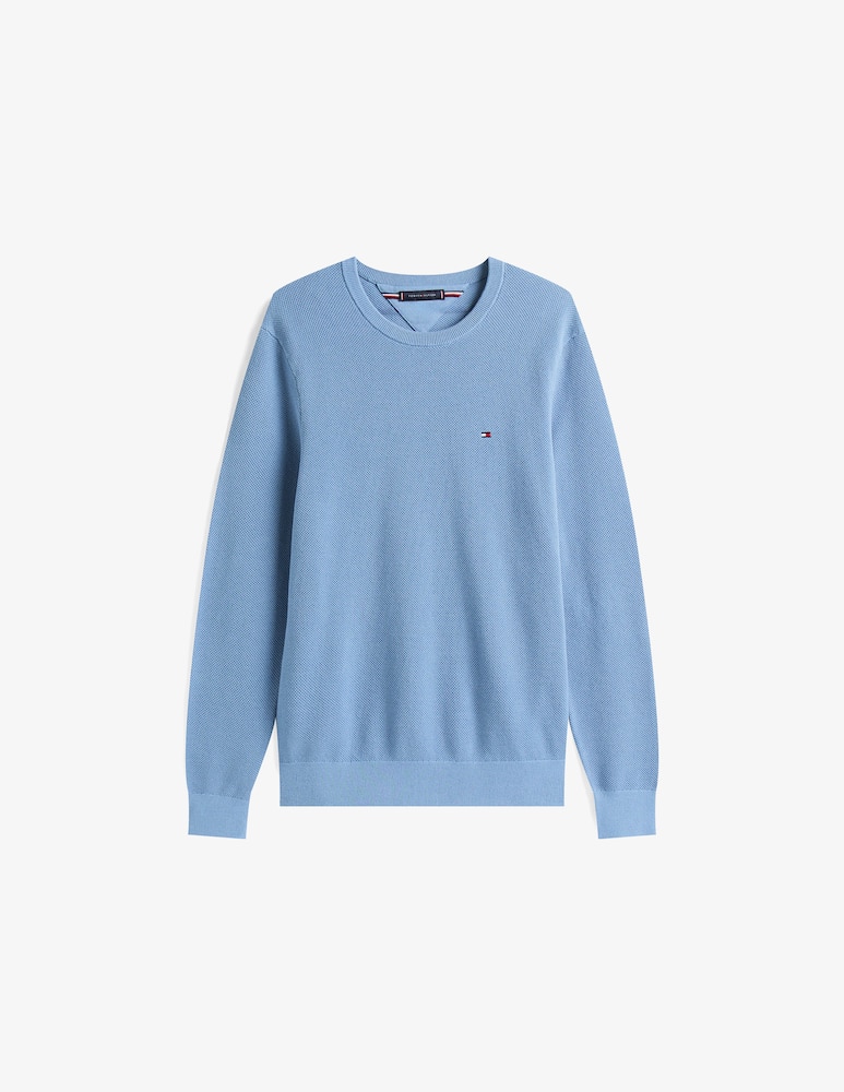 rinascente Tommy Hilfiger Textured crewneck jumper