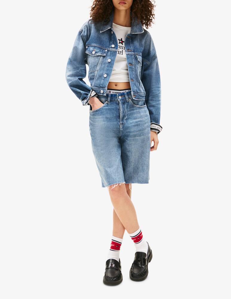 rinascente Tommy Jeans Tommy girl cropped jacket