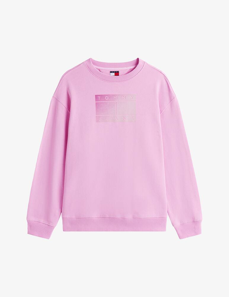 rinascente Tommy Jeans Felpa girocollo in cotone