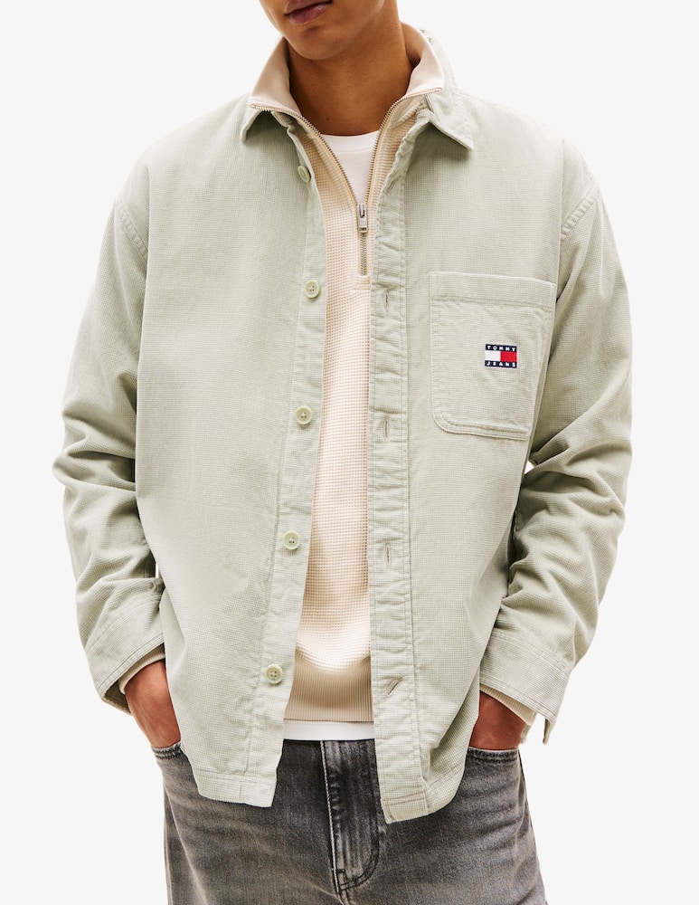 rinascente Tommy Jeans Camicia overshirt in corduroy