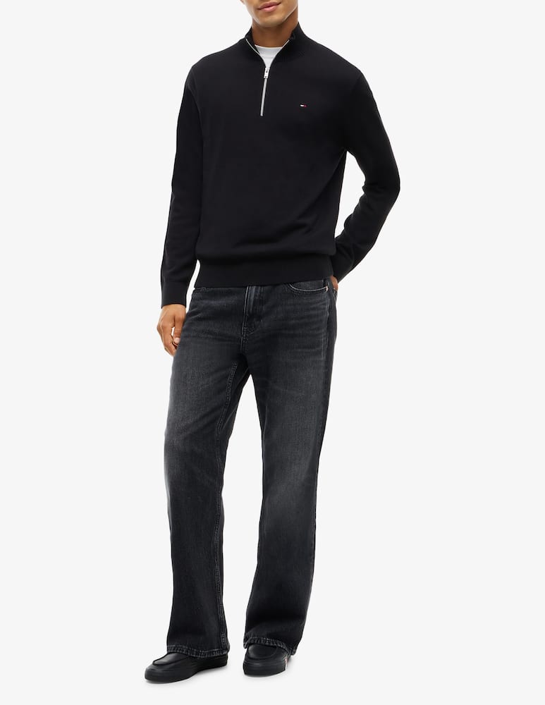 rinascente Tommy Jeans Maglia mezza zip collo alto